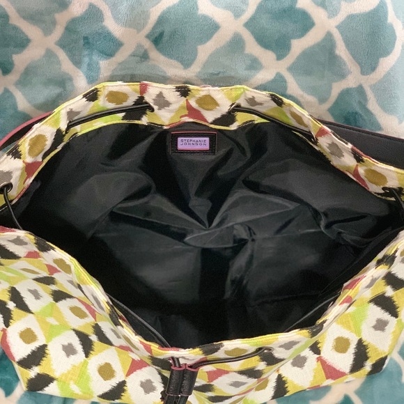 Stephanie Johnson Multicolor Drawstring Handbag - Picture 2 of 5
